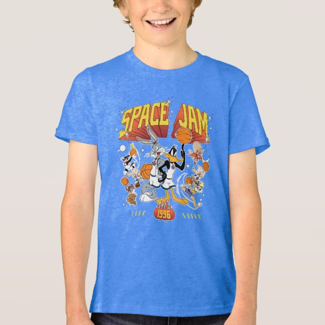 SPACE JAM™ TUNE SQUAD™ 1996 Grafik Tri-Blend Shirt (Vorderseite)