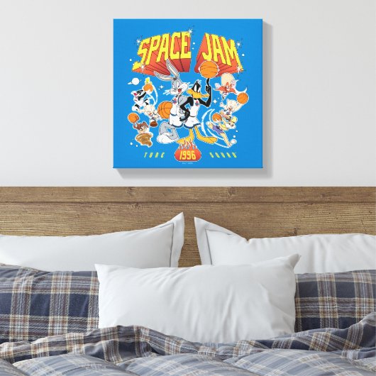 SPACE JAM™ TUNE SQUAD™ 1996 Graphic Leinwanddruck (Insitu (Schlafzimmer))