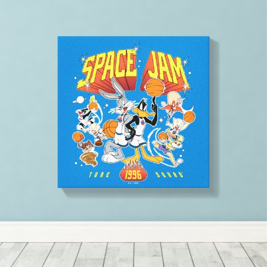 SPACE JAM™ TUNE SQUAD™ 1996 Graphic Leinwanddruck (Insitu (Holzboden))