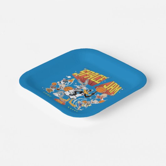 SPACE JAM™ TUNE SQUAD™ 1996 Graphic Pappteller (Gewinkelt)