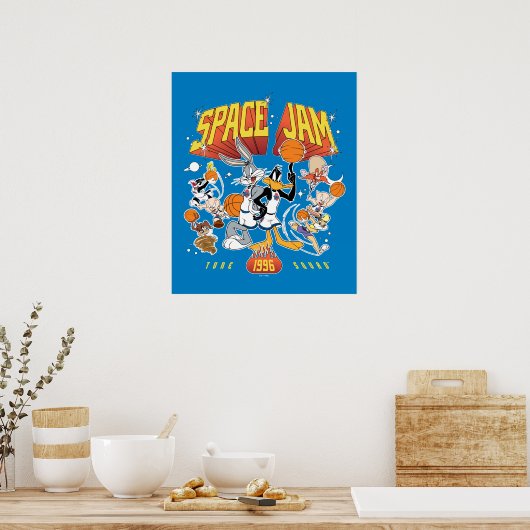 SPACE JAM™ TUNE SQUAD™ 1996 Graphic Poster (Küche)
