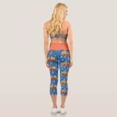 SPACE JAM™ TUNE SQUAD™ Outer Space Muster Capri Leggings (Rückseite)
