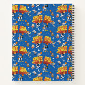 SPACE JAM™ TUNE SQUAD™ Outer Space-Muster Notizblock (Rückseite)