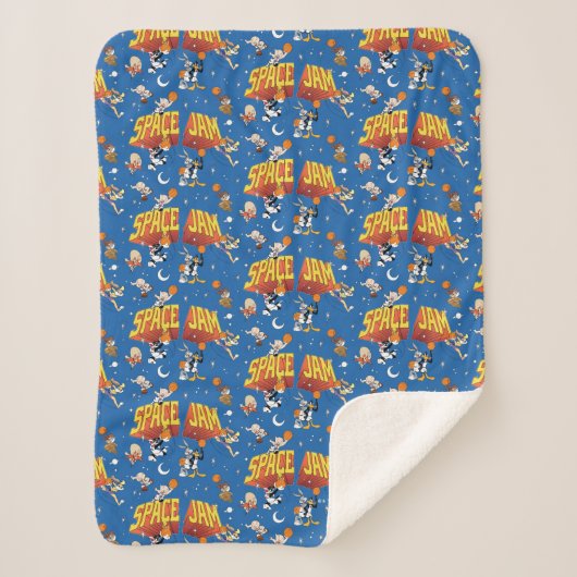 SPACE JAM™ TUNE SQUAD™ Outer Space Muster Sherpadecke (Vorderseite)