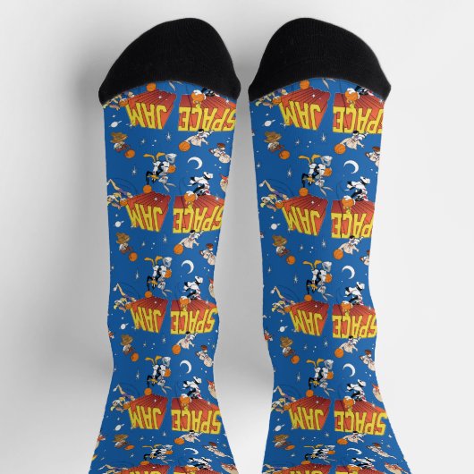 SPACE JAM™ TUNE SQUAD™ Outer Space Muster Socken (Oben)