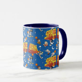 SPACE JAM™ TUNE SQUAD™ Outer Space Muster Tasse (VorderseiteRechts)