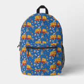SPACE JAM™ TUNE SQUAD™ Outter Space Pattern Bedruckter Rucksack (Vorderseite)