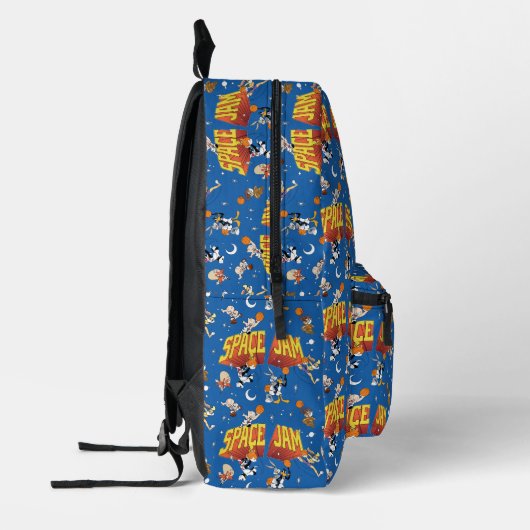 SPACE JAM™ TUNE SQUAD™ Outter Space Pattern Bedruckter Rucksack (Links)