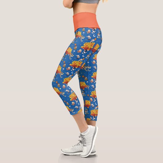 SPACE JAM™ TUNE SQUAD™ Outter Space Pattern Capri Leggings (Links)