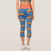 SPACE JAM™ TUNE SQUAD™ Outter Space Pattern Capri Leggings (Rückseite)