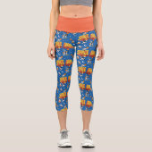 SPACE JAM™ TUNE SQUAD™ Outter Space Pattern Capri Leggings (Vorderseite)
