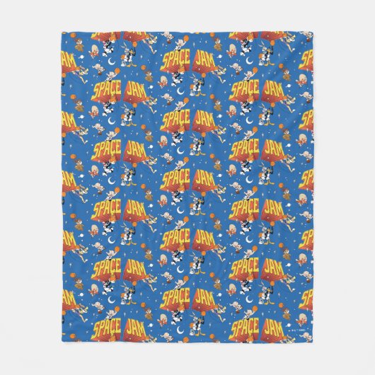 SPACE JAM™ TUNE SQUAD™ Outter Space Pattern Fleecedecke (Vorderseite)