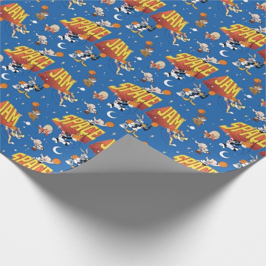 SPACE JAM™ TUNE SQUAD™ Outter Space Pattern Geschenkpapier (Ecke)