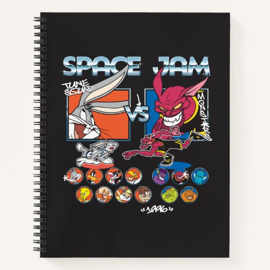 SPACE JAM™ TUNE SQUAD™ VS Monstars Mannschaftsaufs Notizblock (Vorderseite)