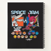 SPACE JAM™ TUNE SQUAD™ VS Monstars Mannschaftsaufs Notizblock (Rückseite)