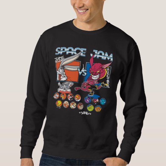 SPACE JAM™ TUNE SQUAD™ VS Monstars Mannschaftsgraf Sweatshirt (Vorderseite)