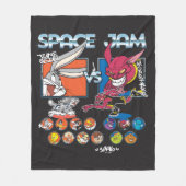 SPACE JAM™ TUNE SQUAD™ VS Monstars Roster-Grafik Fleecedecke (Vorderseite)