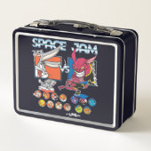 SPACE JAM™ TUNE SQUAD™ VS Monstars Roster Graphic Metall Brotdose (Rückseite)