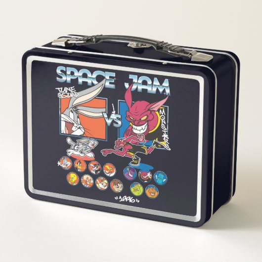 SPACE JAM™ TUNE SQUAD™ VS Monstars Roster Graphic Metall Brotdose (Rückseite)