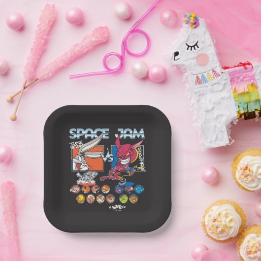 SPACE JAM™ TUNE SQUAD™ VS Monstars Roster Graphic Pappteller (Party)