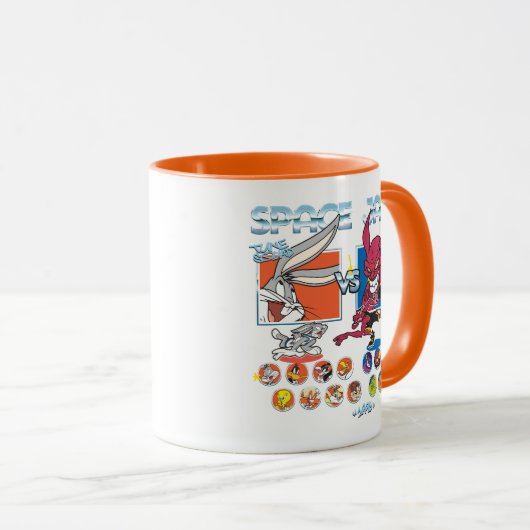 SPACE JAM™ TUNE SQUAD™ VS Monstars Roster Graphic Tasse (VorderseiteRechts)