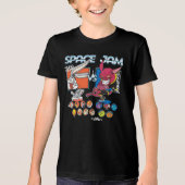 SPACE JAM™ TUNE SQUAD™ VS Monstars Roster Graphic Tri-Blend Shirt (Vorderseite)