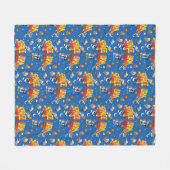 SPACE JAM™ TUNE SQUAD™ Weltraum-Muster Fleecedecke (Vorderseite (Horizontal))
