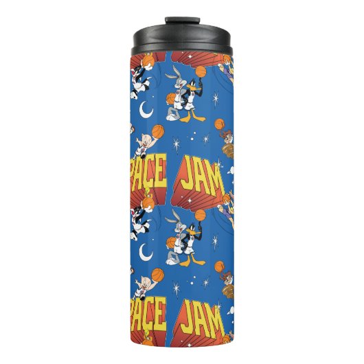 SPACE JAM™ TUNE SQUAD™ Weltraum-Muster Thermosbecher (Vorderseite)