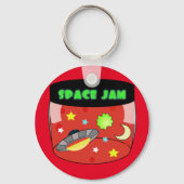 Space Jar Jam Red Schlüsselanhänger (Vorderseite)