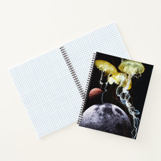 Space Jellyfish Notizblock (Innenseite)