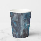 Space Juice Galaxy Stars Custom Pappbecher (Rechts)