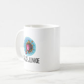Space Junkie Asteroid Kaffeetasse (Vorderseite Links)