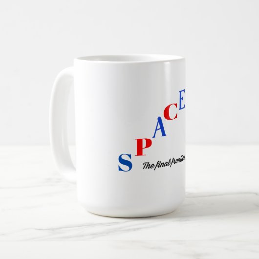 Space Kaffeetasse (Vorderseite Links)