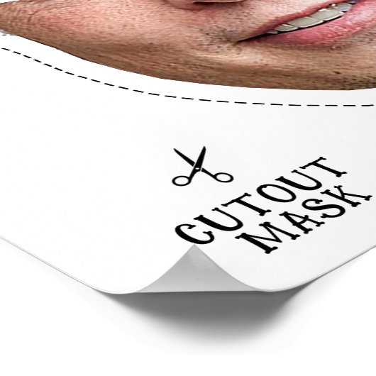 Space Karen Costume Mask Poster (Ecke)