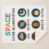 Space keeps us wondering sherpadecke (Vorderseite (Horizontal))