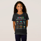 Space keeps us wondering T-Shirt (Vorne ganz)