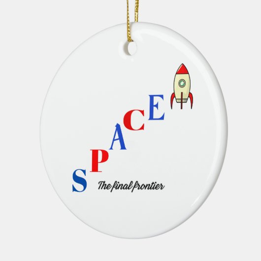 space keramik ornament (Links)