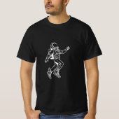 Space Kicks: Winged Astronaut Flight T-Shirt (Vorderseite)