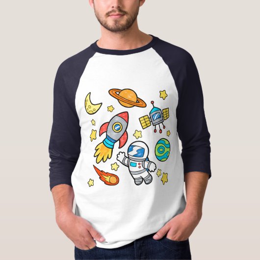 Space Kid baseball shirt (Vorderseite)