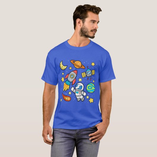 Space Kid T - Shirt (Vorne ganz)
