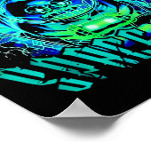 Space King Praise Be Funny  Poster (Ecke)