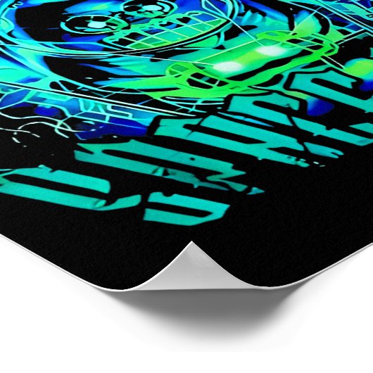 Space King Praise Be Funny  Poster (Ecke)