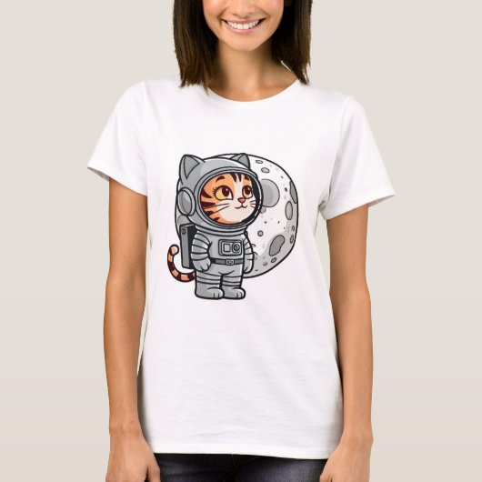 Space Kitten T - Shirt (Vorderseite)