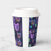 Space Kitty Cat Paper Cup Pappbecher (Rechts)