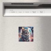 Space Kitty Magnet (In Situ (Geschirrspüler))