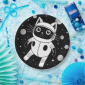 Space Kitty Pappteller (Party)