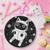 Space Kitty Pappteller (Party)
