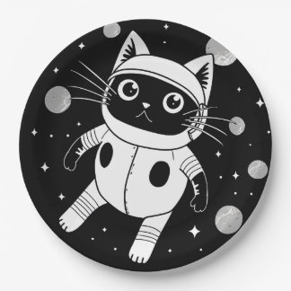 Space Kitty Pappteller