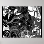 Space Kraken Poster (Vorne)