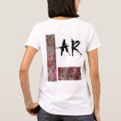 Space-Kunst T-Shirt (Rückseite)